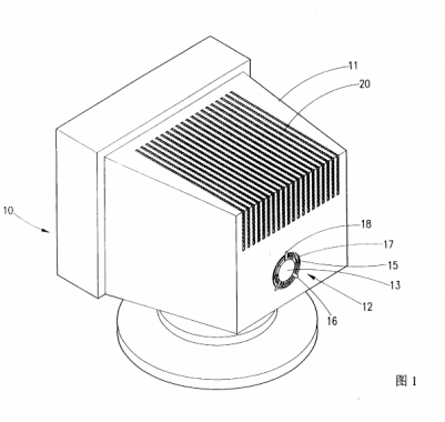 ?一種散熱效果較佳的的電腦顯示器的散熱風(fēng)扇結(jié)構(gòu)